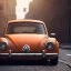 Placeholder: an old volkswagen car ultra realistic,wide body , rally concept, 4k ,on street,8k resolution, high-quality, fine-detail, parked in crowded city winter wide body