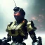 Placeholder: art by Yoji Shinkawa - A portrait of a Japanese style Robot, atmospheric, realistic, unreal engine cosmic galactic, cinematic lighting, octane render, cosmic ambiance, masterpiece, art by Yoji Shinkawa, composing fit inside, masterpiece