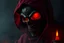 Placeholder: Souls, omens , hooded, voodoo, religion, anonnymous, masked face, , fog, mist, rich detail , deep dark colors, lumen reflection, Dark fantasy,intricate designs, false god,