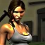 Placeholder: lara croft looking at me selaciously