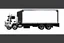 Placeholder: design proof for a white fuel truck with black cow spots