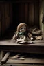 Placeholder: An old rag doll lies forgotten in the corner of an attic