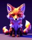 Placeholder: clean art of a cute fantasy fox creature, soft lighting, soft pastel gradients, high definition, blender 3d