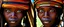 Placeholder: Extreme closeups of Wolof people. Their eyes glow with gemstone colors and reflect Cobalt Infinity, –v6