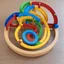 Placeholder: First Bead Maze Roller Coaster Wooden Educational Circle