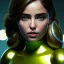 Placeholder: hyper realistic portrait of my ethereal waifu cute innocent green slimy alien female froggy lady, played by ana de armas, with adorable uwu eyes painted by greg rutkowski, wlop, 7 0 s scifi