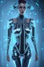 Placeholder: cyberpunk, black latex body, women, body portrai, big boobs, highlight eyes perfect, skin, tron, cyborg, perfekt sexy, real, dream, hr giger