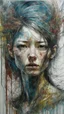 Placeholder: oil painting (medium), (carne griffiths:1.3), (yuko shimizu:1.2)