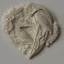 Placeholder: ivory brooch of a kingfisher, decorative design, classical ornament, highly ornate, highly intricate, highly detailed etching, marble carving, warm lighting, linen backdrop