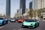 Placeholder: Stranded in the city: A Lamborghini runs out of gas in the middle of rush hour traffic