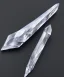 Placeholder: healing white quartz crystal dagger shape