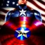 Placeholder: ultra detailed fullbody portrait of The Captain America, extremely detailed digital painting, intrincate, extremely detailed face,crystal clear Big eyes, mystical colors , perfectly centered image, perfect composition, rim light, beautiful lighting, 8k, stunning scene, raytracing, in the style of robert e howard and pablo oliveira and Ken Kelley