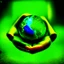 Placeholder: promise the world, green and blue colors, photo quality