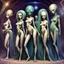 Placeholder: Harem of aliens.