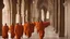 Placeholder: monks in cathedral