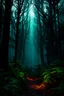 Placeholder: Dark forest. fantasy