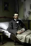 Placeholder: portrait of Jakob Kolletschka in a hospital in 1850 dead