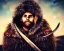 Placeholder: a sad and lonely viking looking up at the stars at night, hyper realistic, 8k, insane detail, atmospheric background, crying eyes, big fur coat, long braided hair, sharp focus, soft background, dynamic lighting, viking helmet, night time, sad mouth, sad eyes,