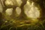 Placeholder: 10. Create an image of a whimsical and magical forest with talking animals and hidden paths