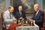 Placeholder: Putin, President Xi Of China And Joe Biden Play Chess With A Pigeon,Ufo And Atomic Bomb Mushroom Cloud,Complex Surgical Instruments Intermixed With A Newborn Boy,Minimalism,Painting By Adrian Ghenie,Rene Magritte,Pablo Picasso,Michelangelo,Salvador Dali,Lucian Freud