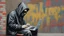 Placeholder: hacker by banksy