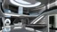 Placeholder: Futuristic hall house inside