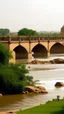 Placeholder: Sudan buildings, river, bridge