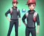 Placeholder: pokemon trainer, male protagonist, main player