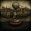 Placeholder: Abandoned by the world, by Gabriel Pacheco and SANER, weirdcore, fantastical