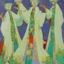 Placeholder: Odalisques in magnificent robes from 'Thousand and One Nights' by artist "Vittorio Zecchin"