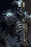 Placeholder: dark armored skeleton warrior