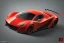 Placeholder: Supercar Vector 3d rendering Vector collage