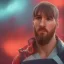 Placeholder: portrait photography of perfect face lionel messi, argentina flag, Fire theme art, Dark moody night atmosphere, 8K, close-up face, ignore NSFW,magic,city, steampunk, chief ,apocalypse, set , sorrow,cyborg,