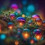 Placeholder: macro photo of a microorganism, sparkling magical fantasy glass, very detailed, amazing quality, intricate, cinematic light, highly detail, beautiful, surreal, dramatic, galaxy fantasy colors, <lora:SDXLFaeTastic2400:0.3>