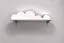 Placeholder: shelf brackets shaped like clouds