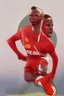 Placeholder: Sadio Mane Footballer cartoon 2d