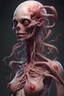 Placeholder: an parasitized fertile, yet horrifying and,fecund 8k human form, prominently displaying, artful, digital art trending on artstation 8k high res ber-skin