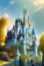 Placeholder: cinderella castle stand on a hill, forest, sunshine, 8k resolution, high-quality, fine-detail, intricate, fantasy art, detailed matte, volumetric lighting, illustration, 3D