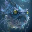 Placeholder: fluid ink angler fish creature, unreal engine 5, 8k resolution, photorealistic, ultra detailed