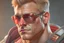 Placeholder: Photoreal Duke Nukem with shades