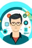 Placeholder: Using data from my profiles create a image of me