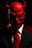 Placeholder: Devil red photo with the text latman