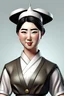 Placeholder: make a 3d render Disney poster of Kim Jun un in a maid outfit