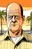 Placeholder: A picture of Olaf Scholz, in Gta San Andreas loadingscreen Style