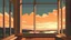 Placeholder: lofi mix youtube video anime style scene background summer window view, no people