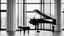 Placeholder: An innovative, award-winning, fully transparent piano design. The piano is tall, made of polished polycarbonate, showcasing all its intricate mechanical components visibly. The design highlights its modern elegance, with sleek lines and a minimalistic approach, emphasizing the beauty of its transparent structure and the complexity of its inner workings. The piano stands gracefully in a well-lit, contemporary setting, casting soft reflections on the floor, symbolizing the fusion of art and techno