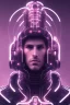 Placeholder: cyberpunk, head, men, portrai, tron