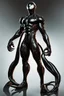 Placeholder: A detailed raw photo of the Venom black Cyborg made entirely of luminescent and translucent liquid materials, bathed in cinematic light. You can see all the inside of his body, with two Daft Punk-style, realistic elements, captured in infinite ultra-high-definition image quality and rendering.A new space creature from Ben 10 cartoon. Strong and graceful. Advanced metal. Magical power, precise detail and intense power.Cyborg symbiote, white color, green color, tendrils, high tech, cyberpunk, biop