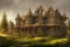 Placeholder: fantasy victorian house surrounded by forest