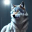 Placeholder: wolf, blue, cinematic lighting, sharp focus, hyperrealism, 8K, masterpiece, expert